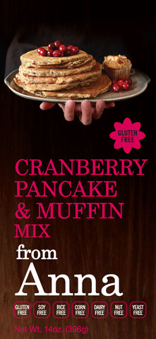 Cranberry Pancake & Muffin Mix